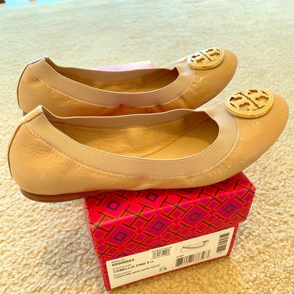 Tory Burch 7.5 Caroline flats